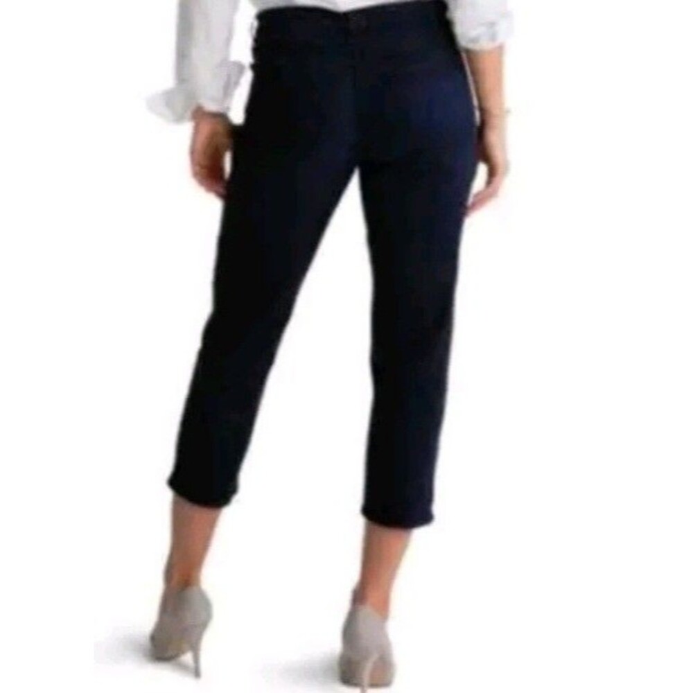 Spanx Womens Slim-x Casual Capri Jeans Dark Dipped $118 NWT Sz 29 / 8 - Picture 3 of 9